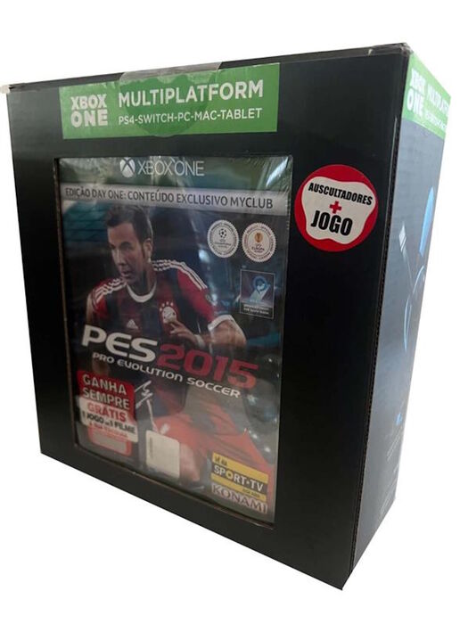 RAY STEREO GAMING HEADSET + PES 2015 | XBOX ONE | NOVO