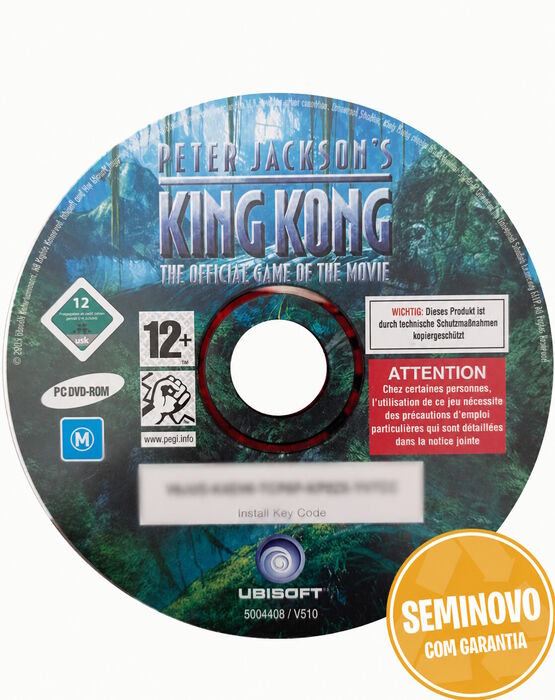 PETER JACKSON'S KING KONG: THE OFFICIAL GAME OF THE MOVIE | PC | USADO