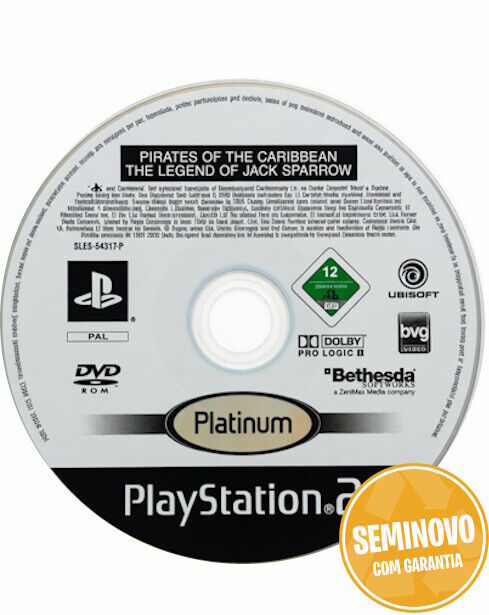 Pirates Of The Caribbean The Legend Of Jack Sparrow-SO CD | PS2 | USADO