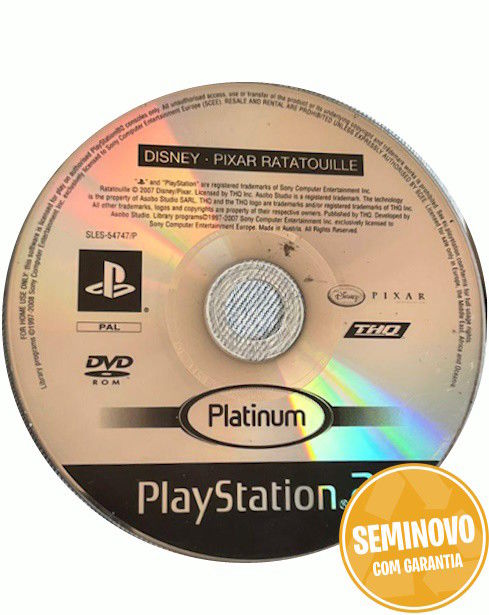 DISNEY - PIXAR RATATOUILLE - SO CD| PS2 | USADO