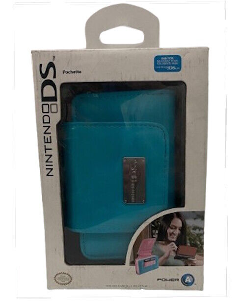 Pochette de Proteção e Estilo para Nintendo DS Azul e Rosa | Novo