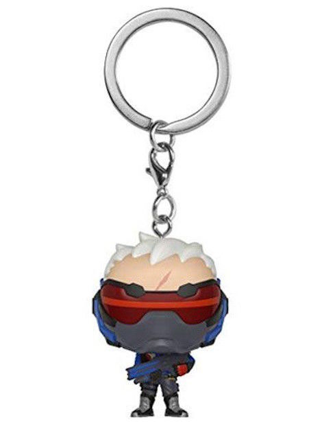 Porta-Chaves Funko Pop! Overwatch - Soldier 76 | Novo