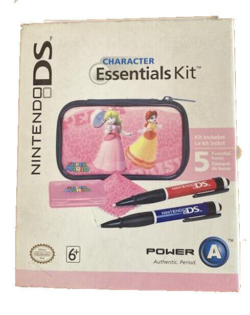 PowerA Character Essentials Kit Princess Peach & Daisy para NDS/DSi | Novo