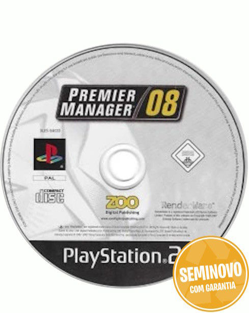 Premier Manager 2008-SO CD | PS2 | USADO