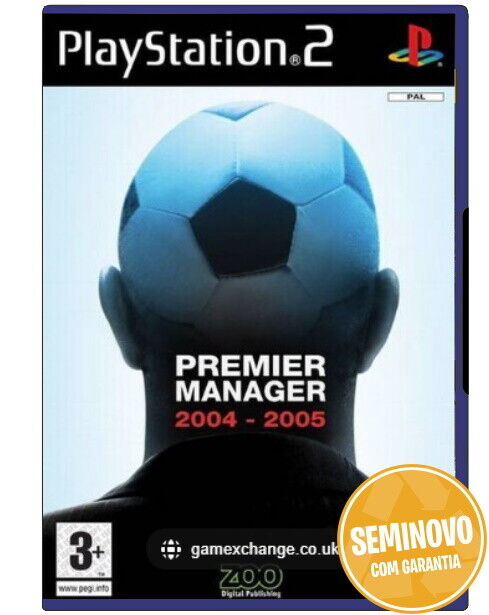 Premier Manager 2004 - 2005 |PS2 | Usado