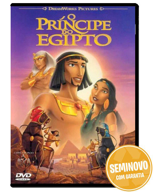 O PRINCEPE DO EGIPTO | DVD | USADO