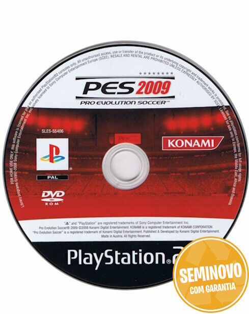 Pro Evolution Soccer 2009-SO CD | PS2 | USADO