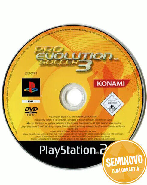 Pro Evolution Soccer 3-SO CD | PS2 | USADO