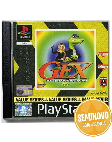 Gex : Deep Cover Gecko PS1 - Usado