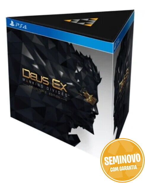 Deus Ex: Mankind Divided Collectors Edition| PS4 | Usado