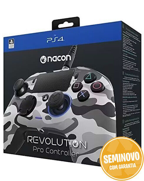 PS4 Nacon Revolution Pro Controller Grey Camo | Usado