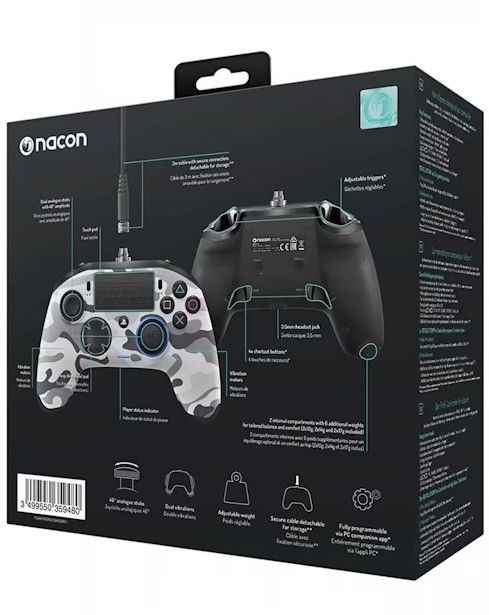 PS4 Nacon Revolution Pro Controller Grey Camo | Usado