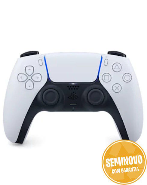 Comando sem fios DualSense Playstation 5 - White | PS5 | Usado