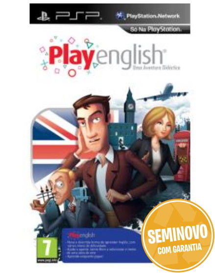 Play English Caixa Cartao | PSP |  Usado
