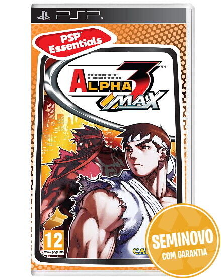 Street Fighter Alpha 3 Max | PSP | Usado