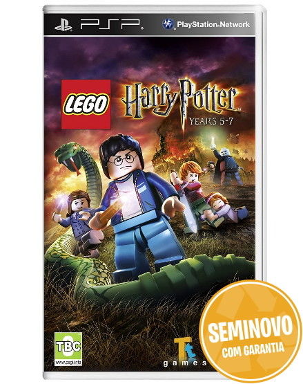 Lego Hary Potter Years 5-7 | PSP | Novo