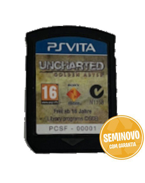 Uncharted Golden Abyss - so cartuxo | PSVita | Usado