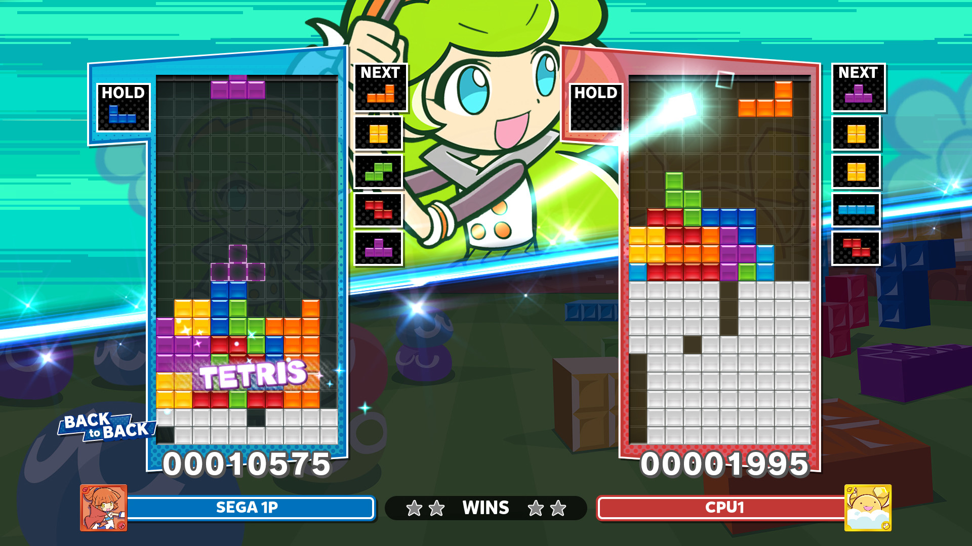 Jogo Puyo Puyo Tetris - Switch