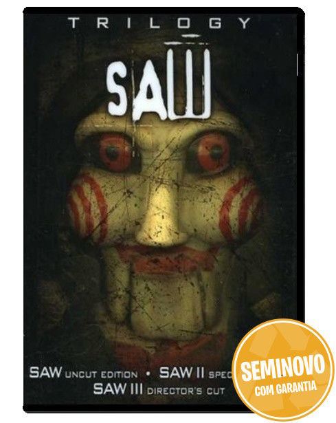 SAW Quadrilogia | DVD | USADO