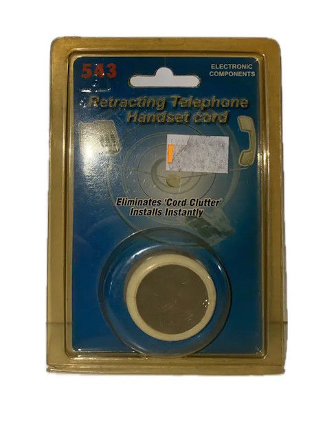 Retracting Telephone Handset cord 2.8m | Novo