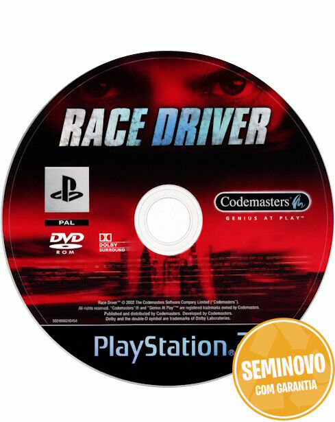Race Driver - Só CD | PS2 | USADO