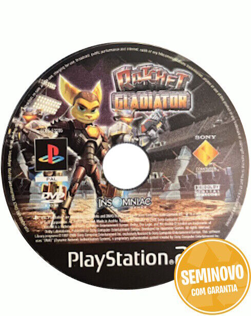 Ratchet Gladiator - so cd | PS2 | Usado