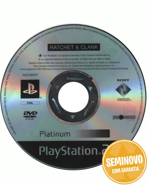 Ratchet &amp; Clank - so cd | PS2 | Usado