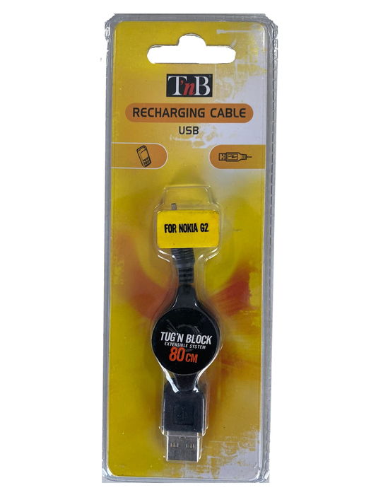 Recharging Cable USB TNB for Nokia G2| Novo