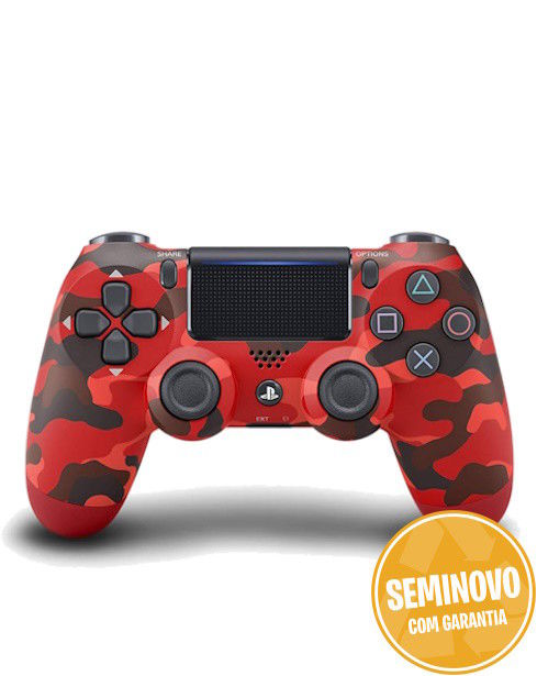 OFFICIAL RED CAMOUFLAGE CONTROLLER | PS4 | USADO