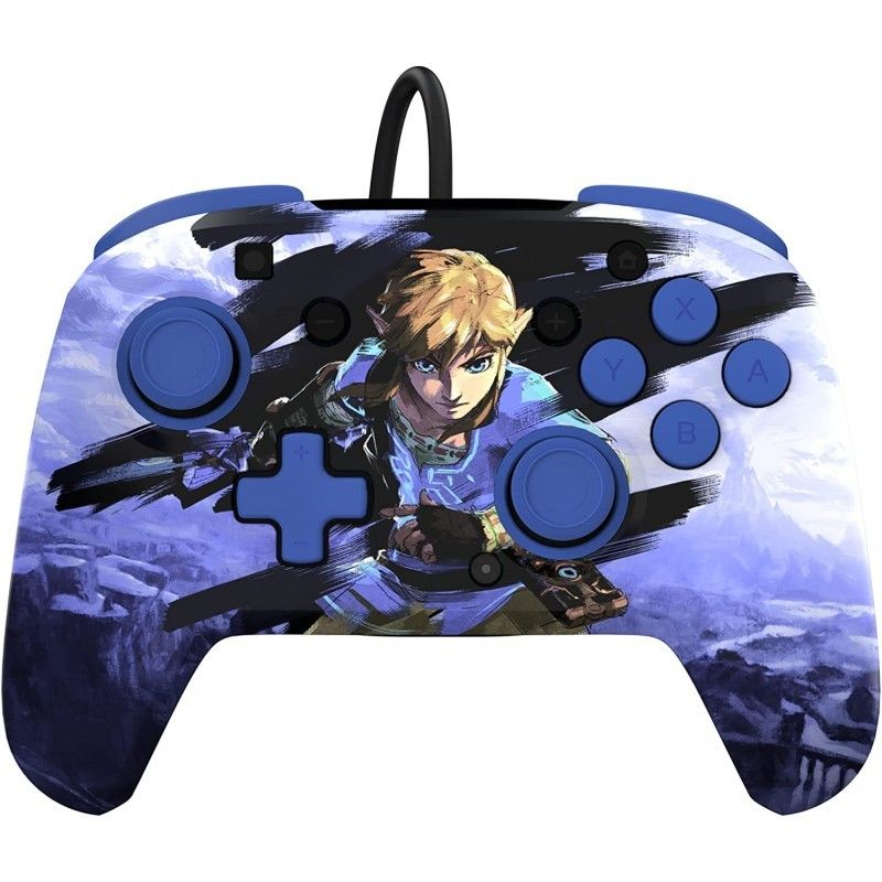Comando Nintendo Switch PDP Rematch - Zelda: Warrior Link | NSW | Novo