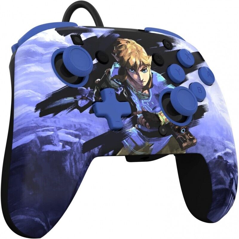 Comando Nintendo Switch PDP Rematch - Zelda: Warrior Link | NSW | Novo