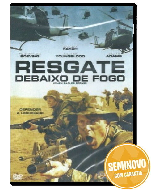 Resgate Debaixo de Fogo | DVD | USADO