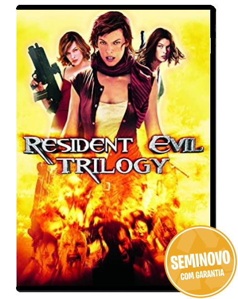 Resident Evil Trilogy (sem Português) | DVD | Usado