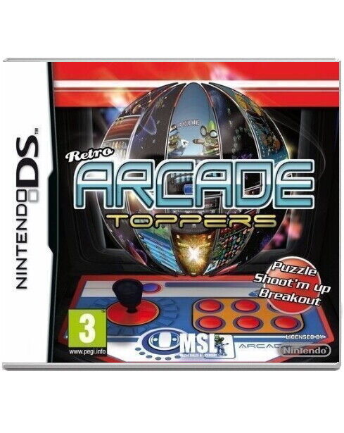 Retro Arcade Toppers | NDS | Novo