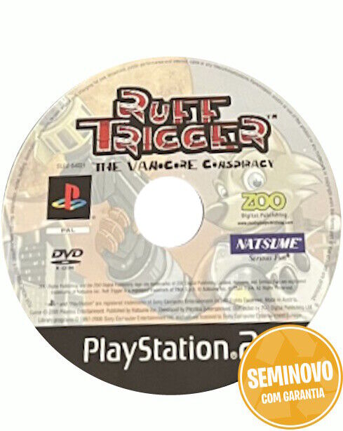 Ruff Trigger The Vanocore Conspiracy - so cd | PS2 | Usado