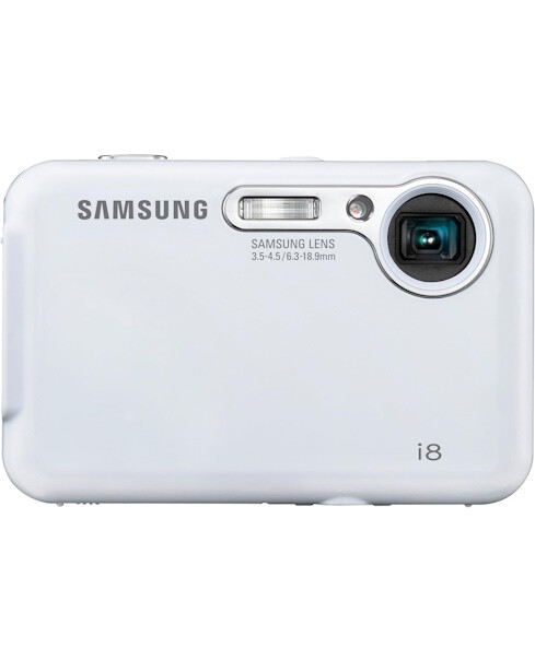Samsung Câmera digital i8 8,2 MP com zoom óptico de 3 x (branca) | Novo 1