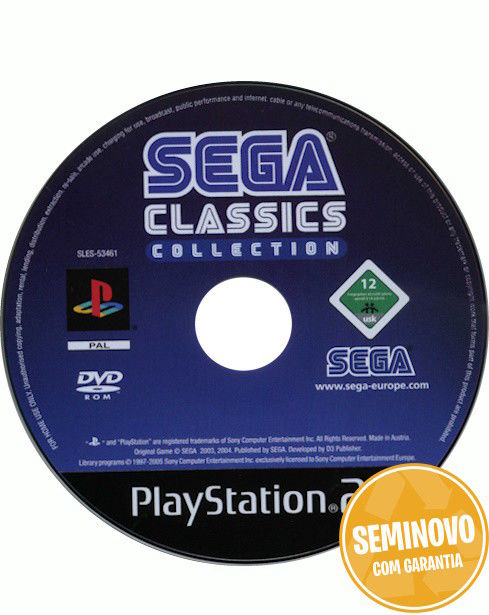 SEGA Classics Collection - so cd | PS2 | Usado
