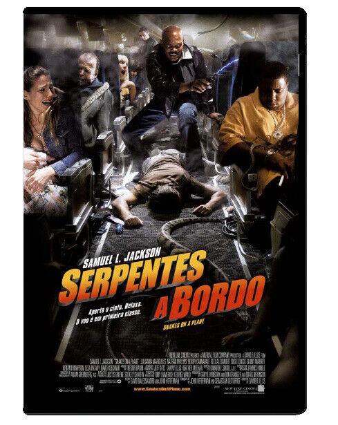 Serpentes a Bordo | DVD | NOVO