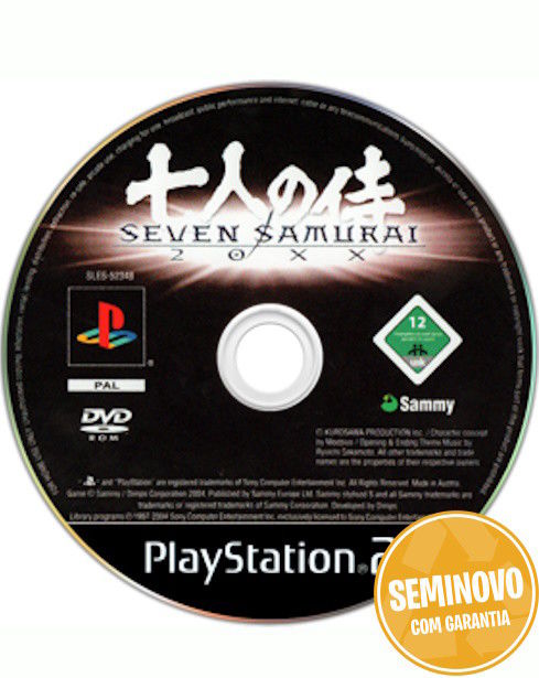 Seven Samurai 200XX - Só CD | PS2 | Usado