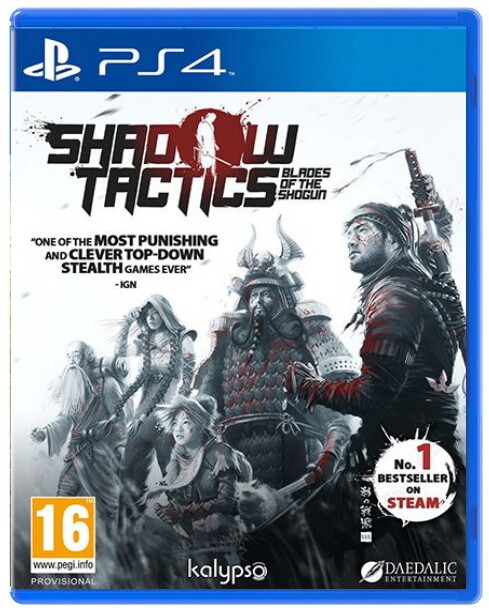 Shadow Tactics: Blades of the Shogun | PS4 | Novo