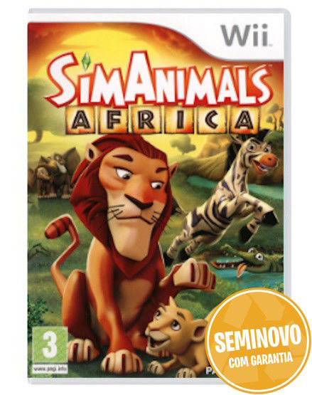 Sim Animals Africa | WII | USADO