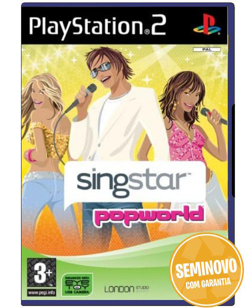 Singstar Popworld | PS2 | Usado
