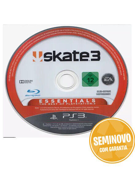 Skate 3-Só CD | PS3 | USADO