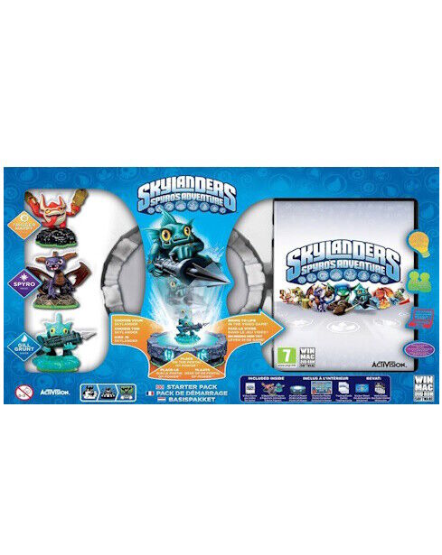 SKYLANDERS: SPYRO'S ADVENTURE STARTER PACK | PC | NOVO 