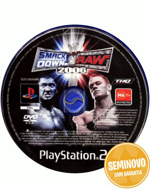 Smack Down Vs Raw 2006 | PS2 | Usado