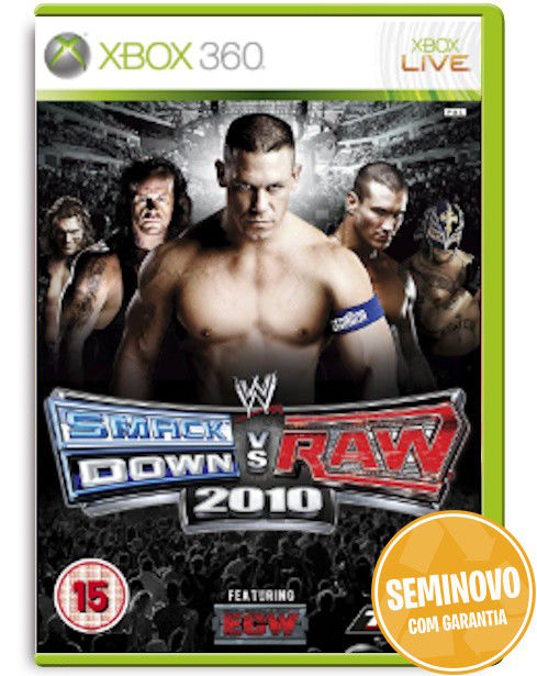 Smackdown VS Raw 2010 | XB360 | Usado