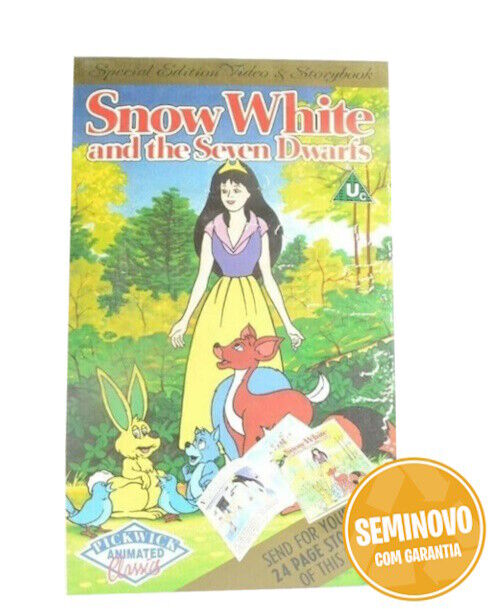 Snow White And The Seven Dwarfs | VHS | Usado