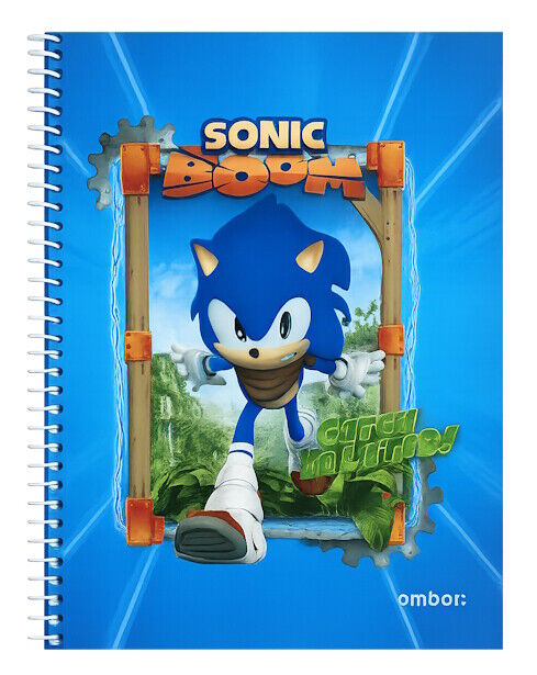 Caderno Sonic Boom ambar: | Novo