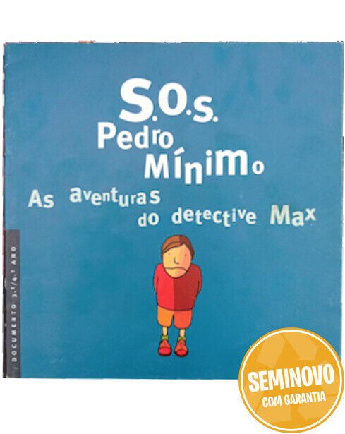 S.O.S. PEDRO MÍNIMO: AS AVENTURAS DO DETETIVE MAX | LIVRO | USADO