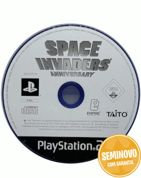 Space Invaders  Anniversary - Só CD| PS2 | Usado
